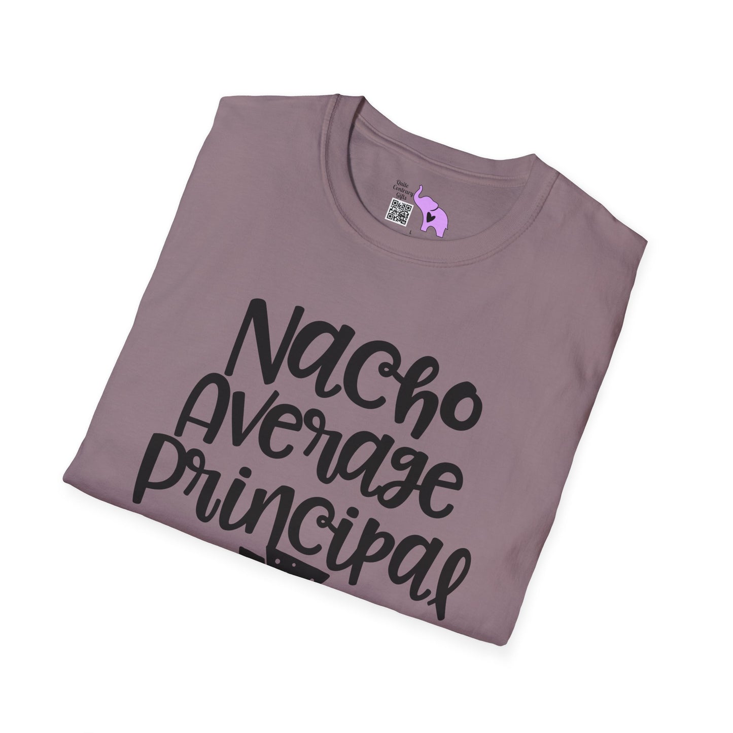 Nacho Average Principal Adult T-shirt