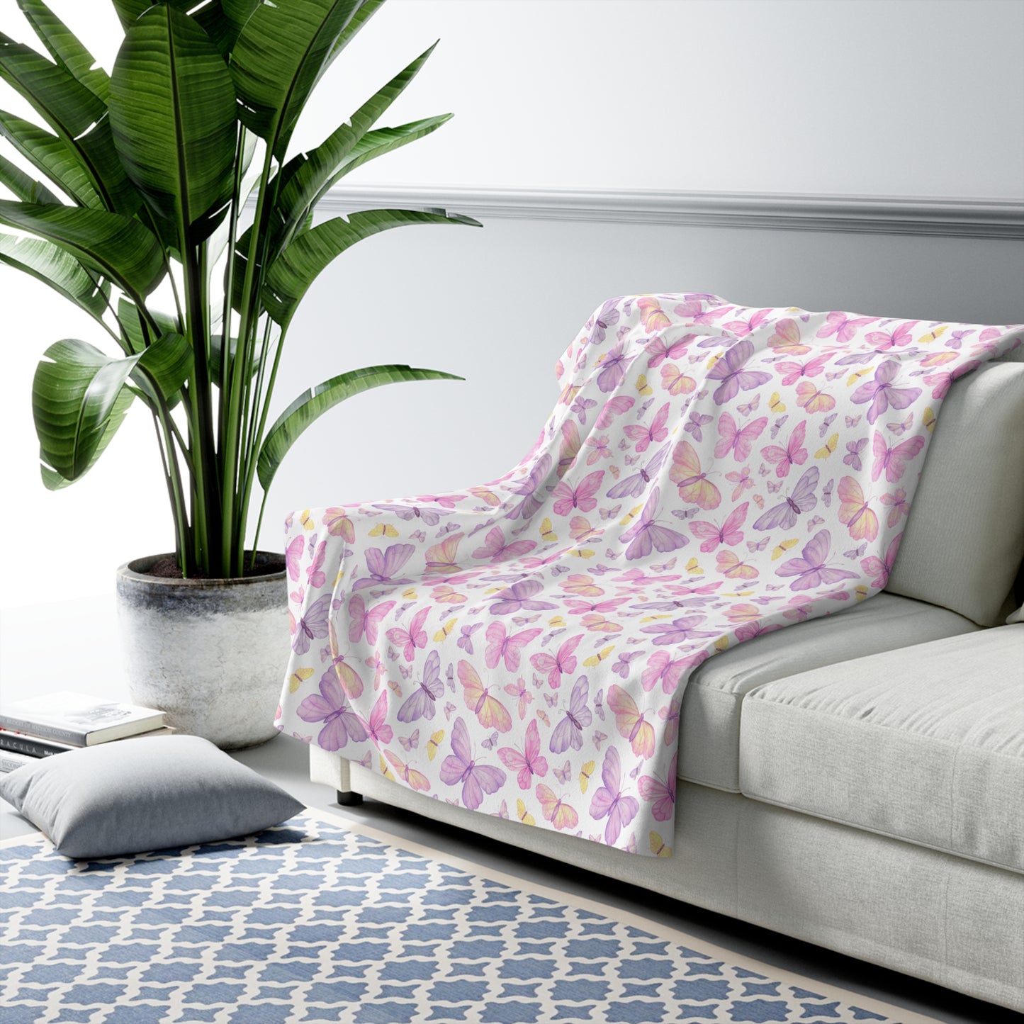 Pastel Butterfly Dreams Basic Bedding Set