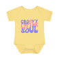 Groovy Little Soul Infant Baby Rib Bodysuit