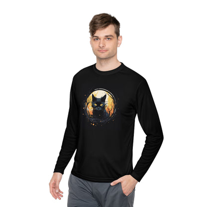 Creepy Black Cats 13 Adult Long Sleeve Tee