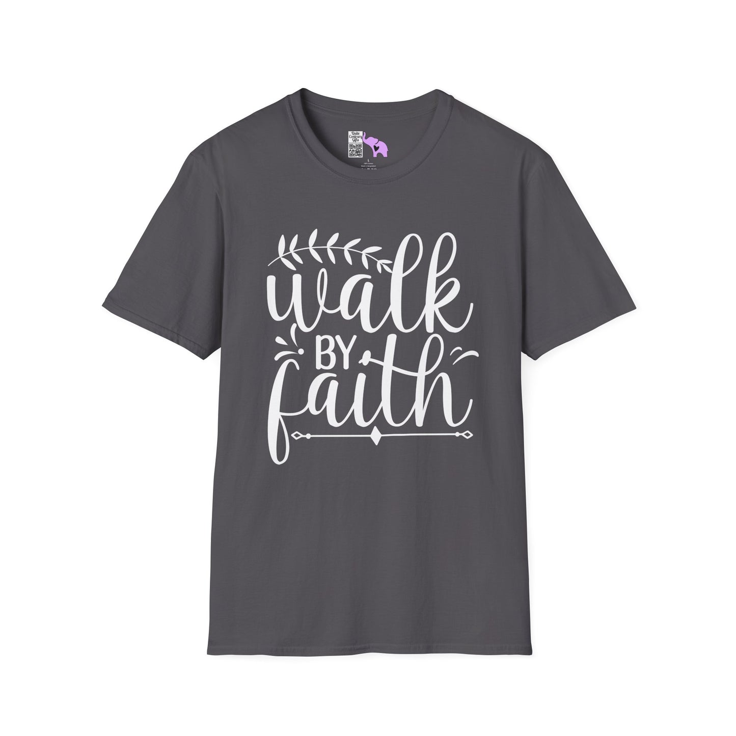 Walk By Faith (2) Adult T-shirt