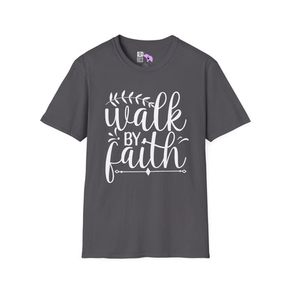 Walk By Faith (2) Adult T-shirt