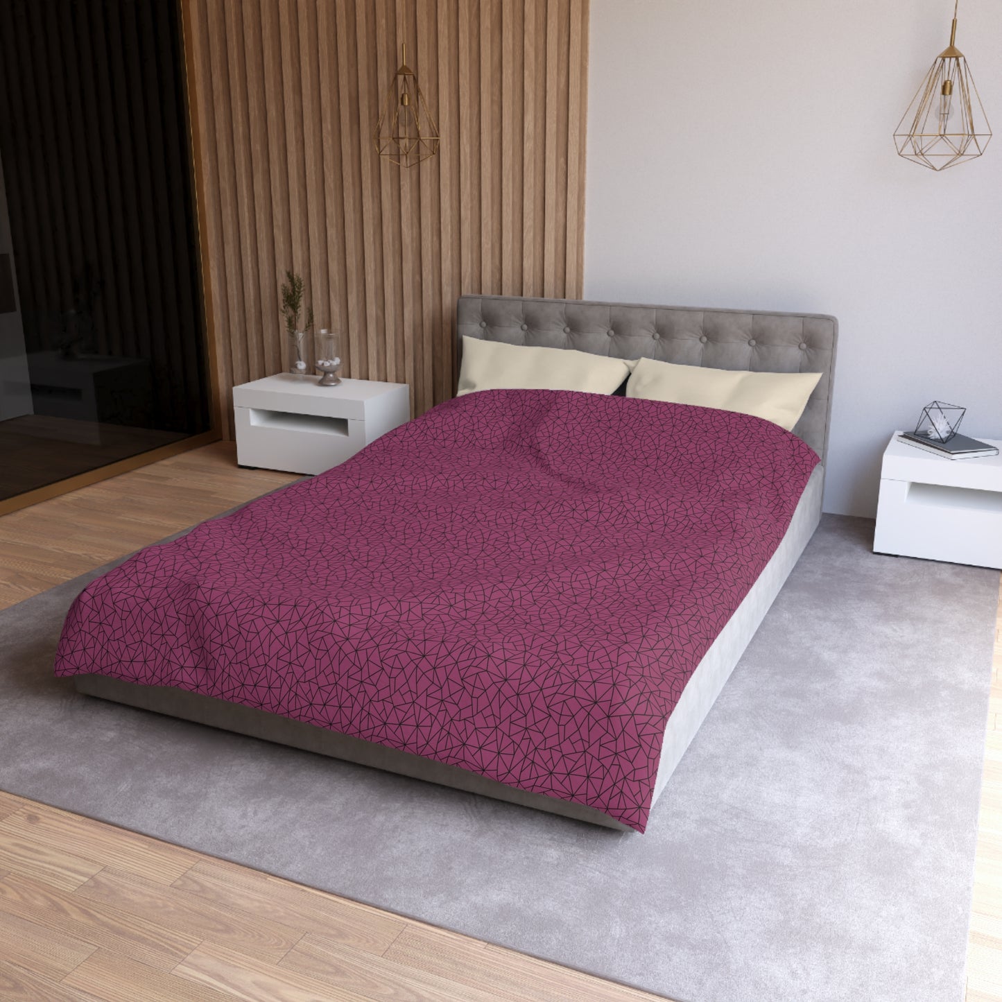 Fragmented Beauty Microfiber Duvet Cover