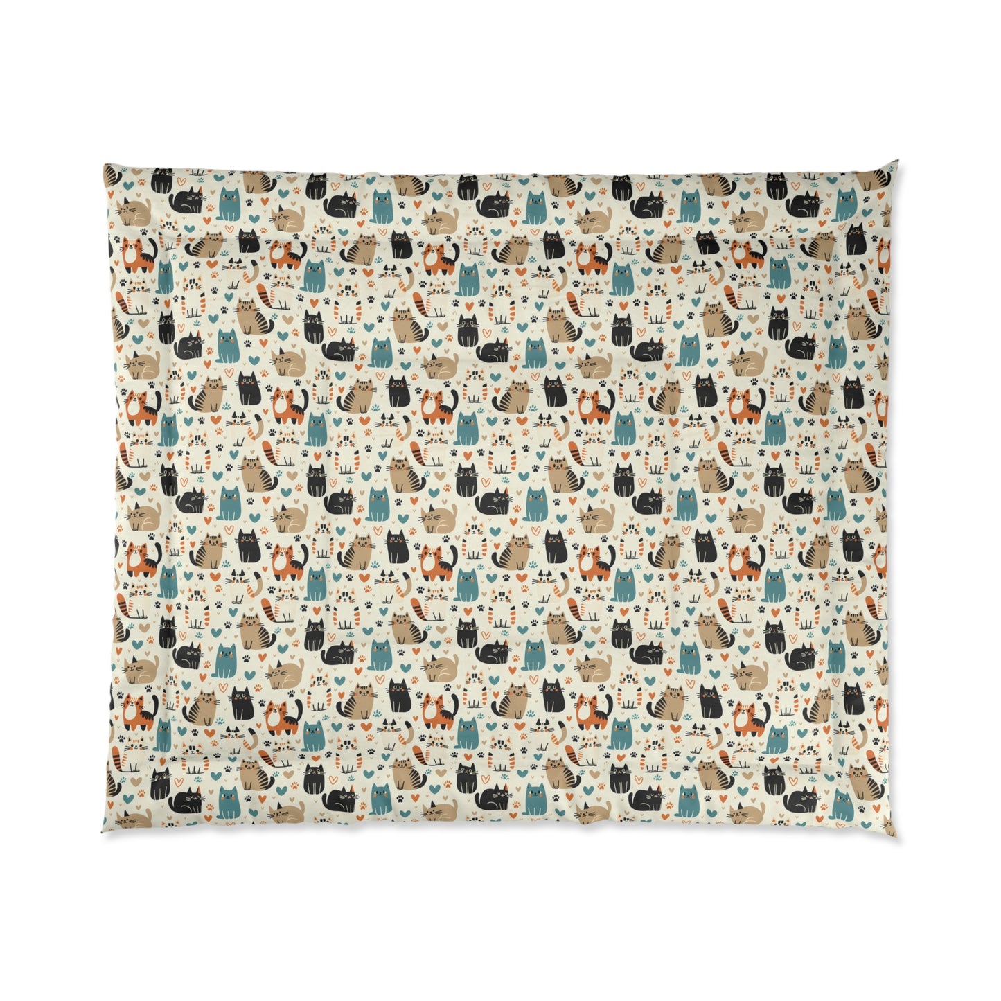 Whiskered Wonders Comforter