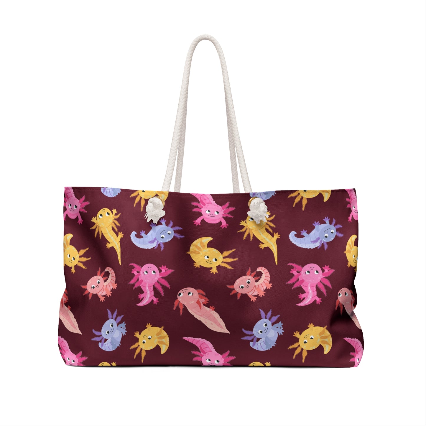 Crimson Axolotls Weekender Bag