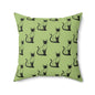 Siamese Charm – Sage Garden Throw Pillow