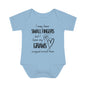 I May Have Small Fingers But I Have My GRAMS Wrapped around them Infant Baby Rib Bodysuit