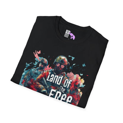Land of the Free Adult T-shirt