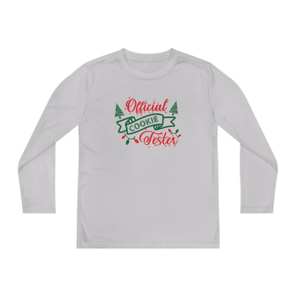 Official Cookie Tester Youth Long Sleeve Tee