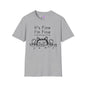 It's Fine I'm Fine Everything's Fine (Cat) Adult T-shirt