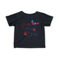 My First 4th of July (Balloons) Infant Soft T-Shirt