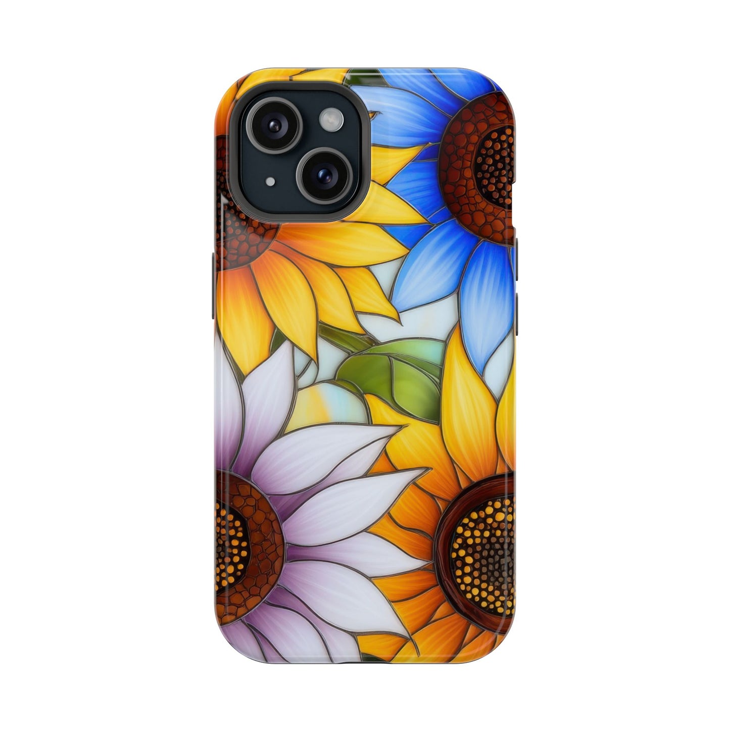 Colorful Sunflowers MagSafe® Compatible Tough Case for iPhone