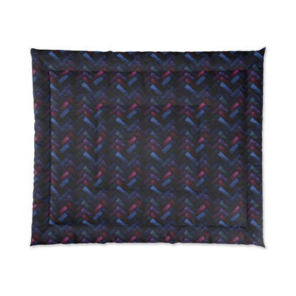 Velvet Angles Print Basic Bedding Set