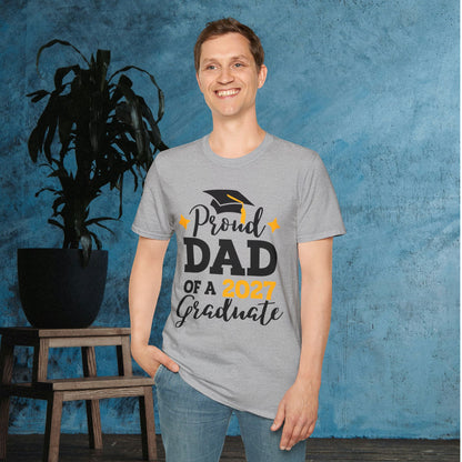 Proud Dad of a 2027 Graduate Adult T-shirt