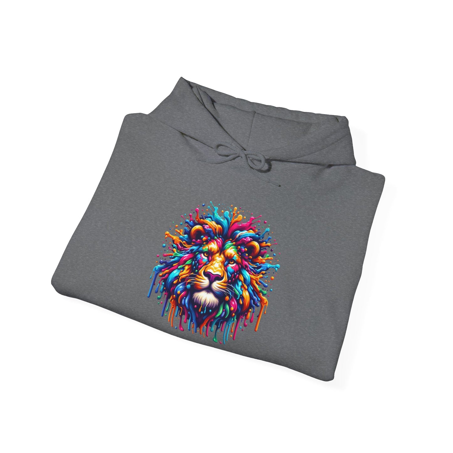 Colorful Lion Heavy Blend™ Hooded Sweatshirt