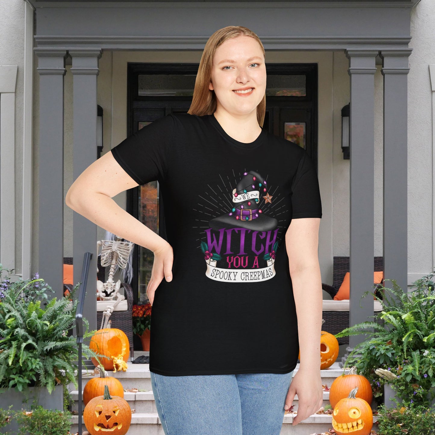 We Witch You A Merry Creepmas Adult T-shirt
