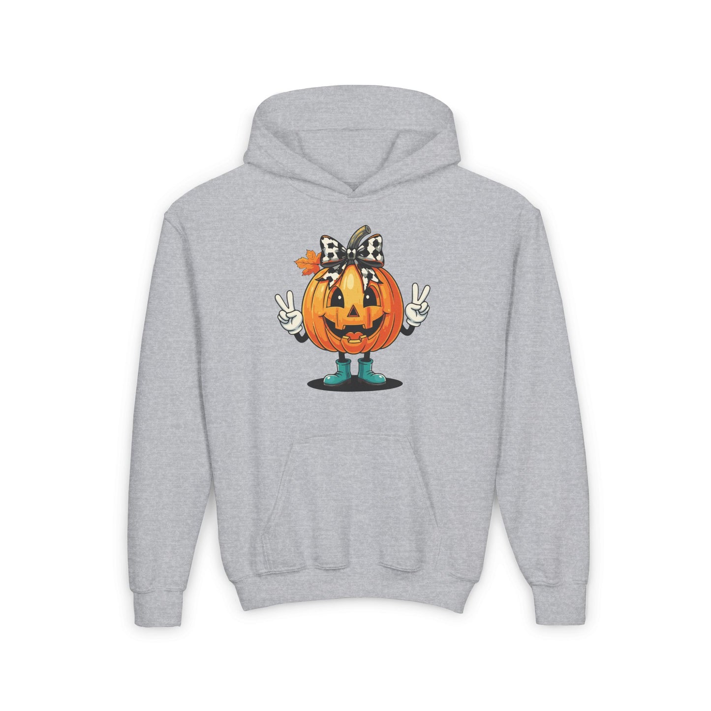 Pumpkin Peace Youth Heavy Blend Hoodie