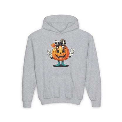 Pumpkin Peace Youth Heavy Blend Hoodie