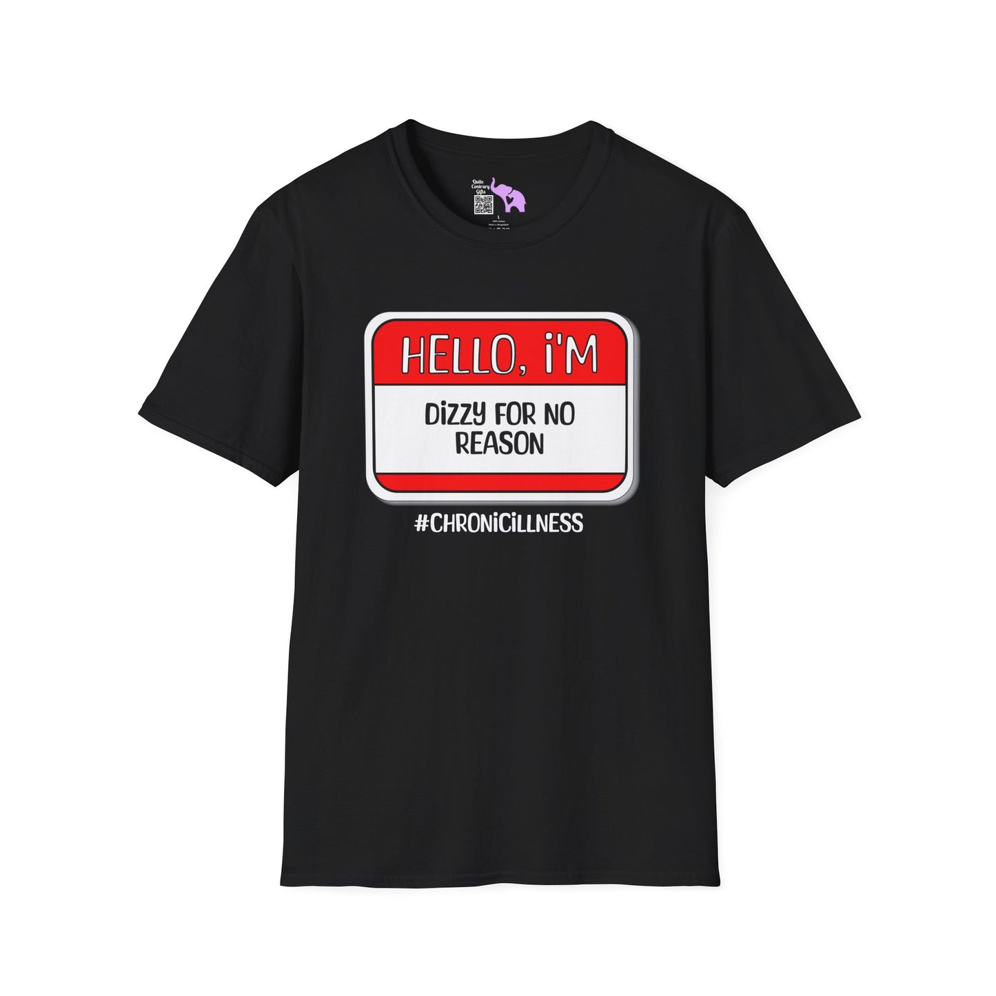 Hello, I'm Dizzy For No Reason Adult T-shirt