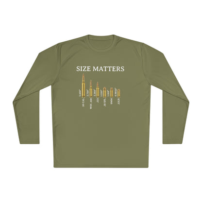 Size Matters (Ammo) Adult Long Sleeve Tee