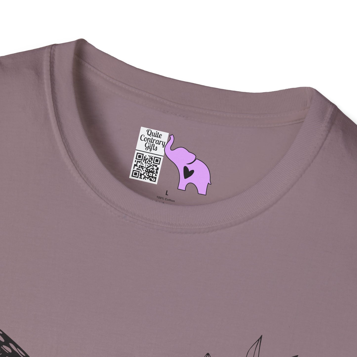 Blessed Mama (Butterfly) Adult T-shirt