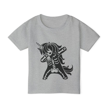 Dabbing Unicorn Skeleton Heavy Cotton™ Toddler T-shirt