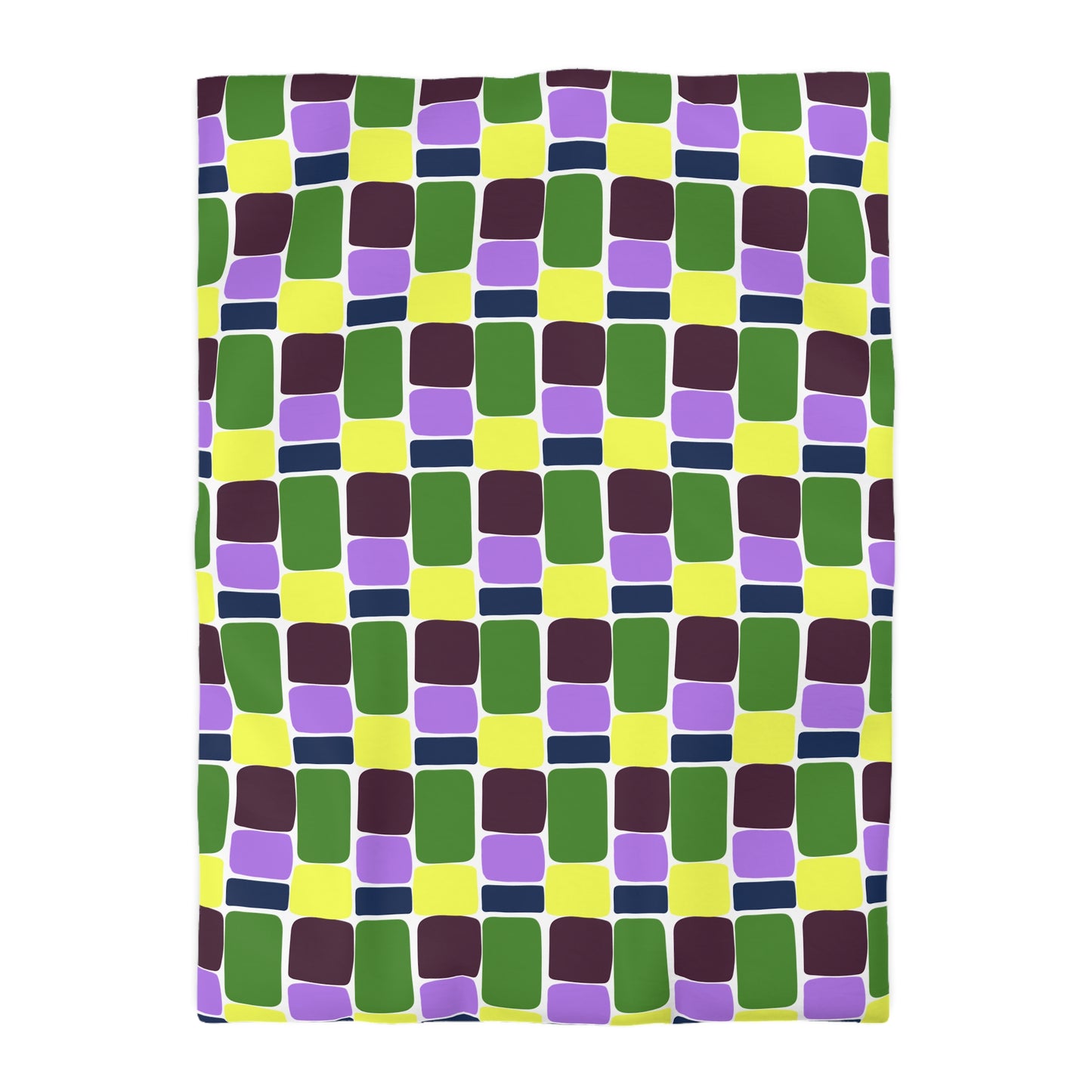Stack Attack Microfiber Duvet Cover