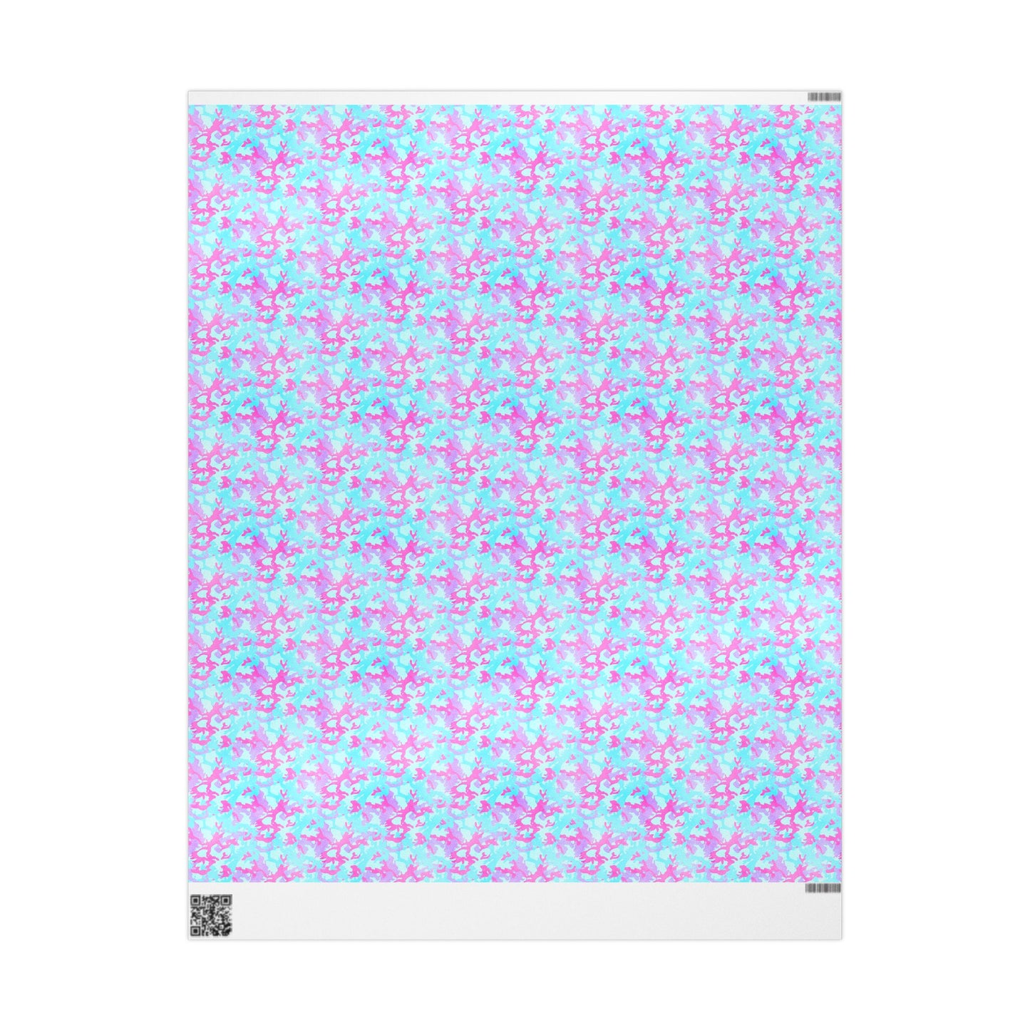 Cotton Candy Camo Wrapping Paper