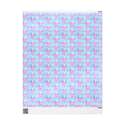 Cotton Candy Camo Wrapping Paper