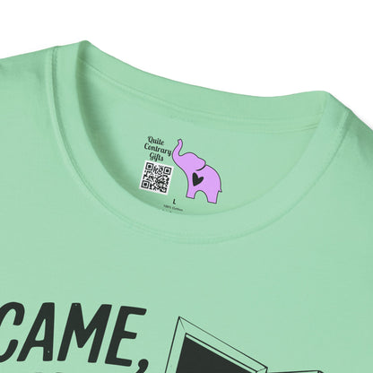 I Came I Saw I Had Anxiety So I Left Adult T-shirt