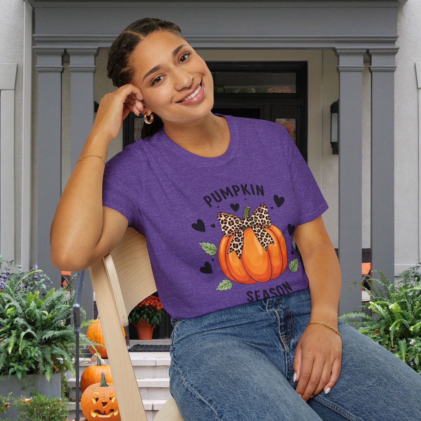 Pumpkin Season Adult T-shirt