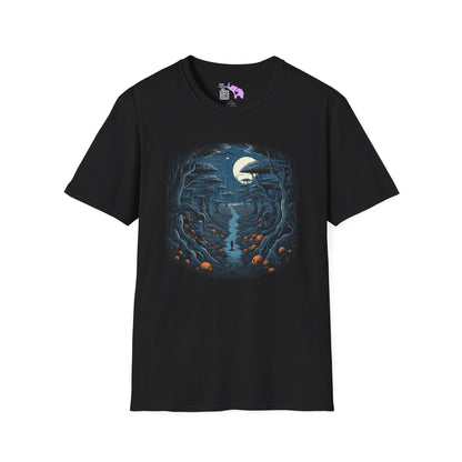 Creepy Cemetery 11 Adult T-shirt