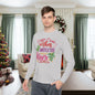 Candy Cane Wishes & Mistletoe Kisses Adult Long Sleeve Tee