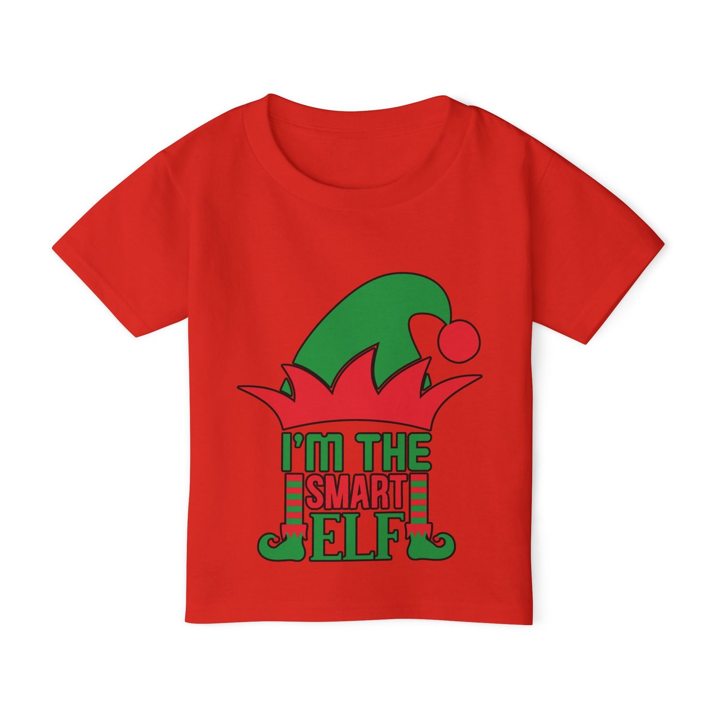 I'm The Smart Elf Heavy Cotton™ Toddler T-shirt
