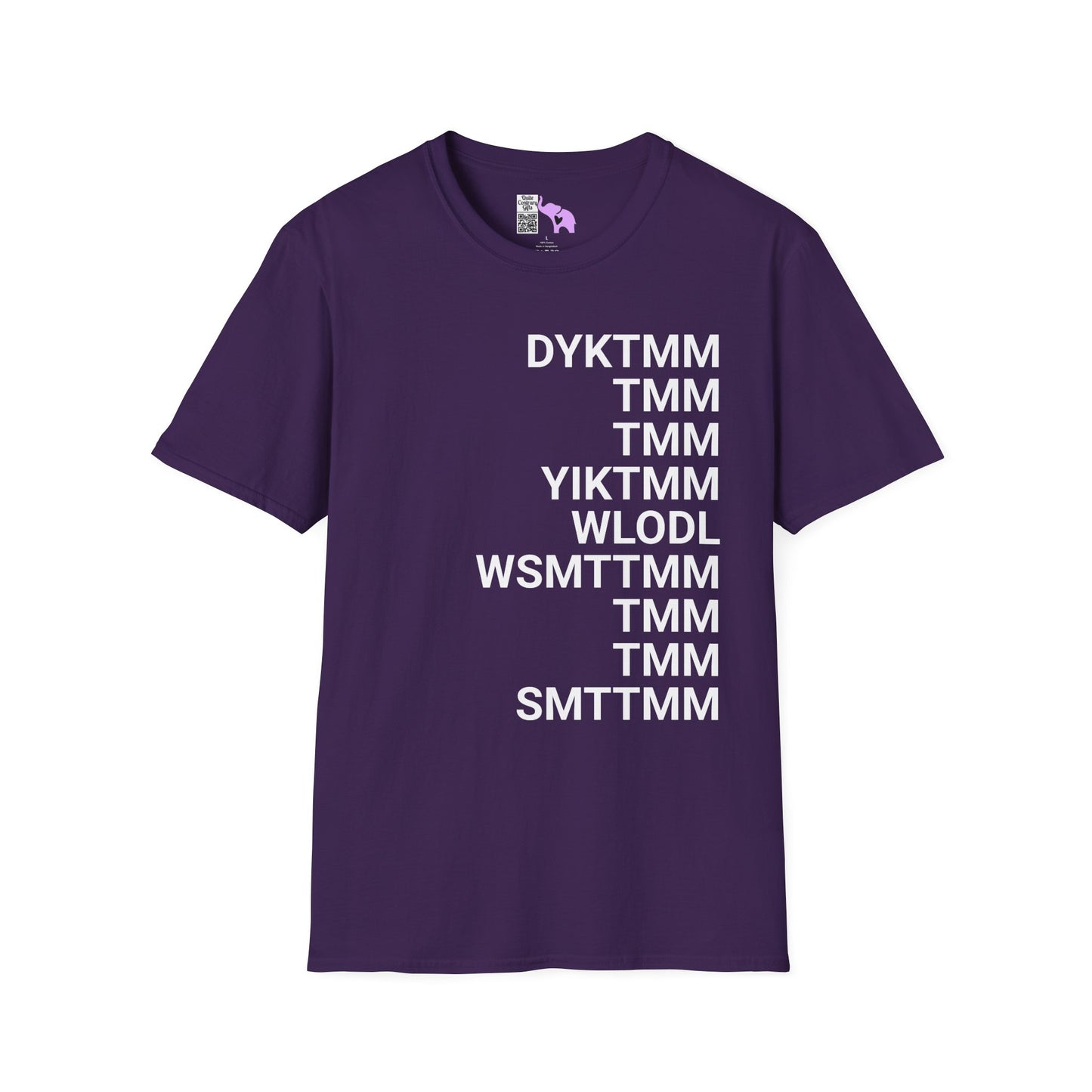 Do You Know The Muffin Man Abbreviation Adult T-shirt