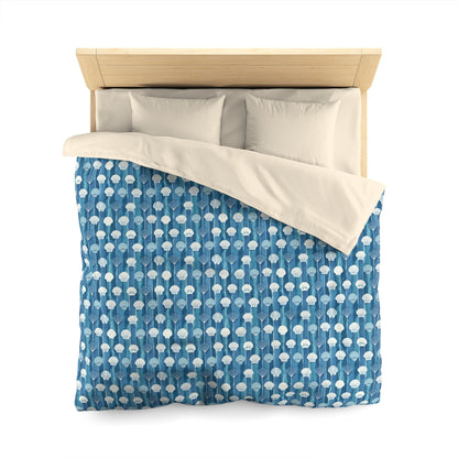 Oceanline Shells Microfiber Duvet Cover
