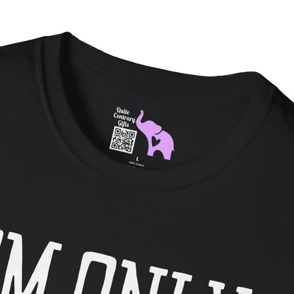 I'm Only Talking To My Dog Today Adult T-shirt