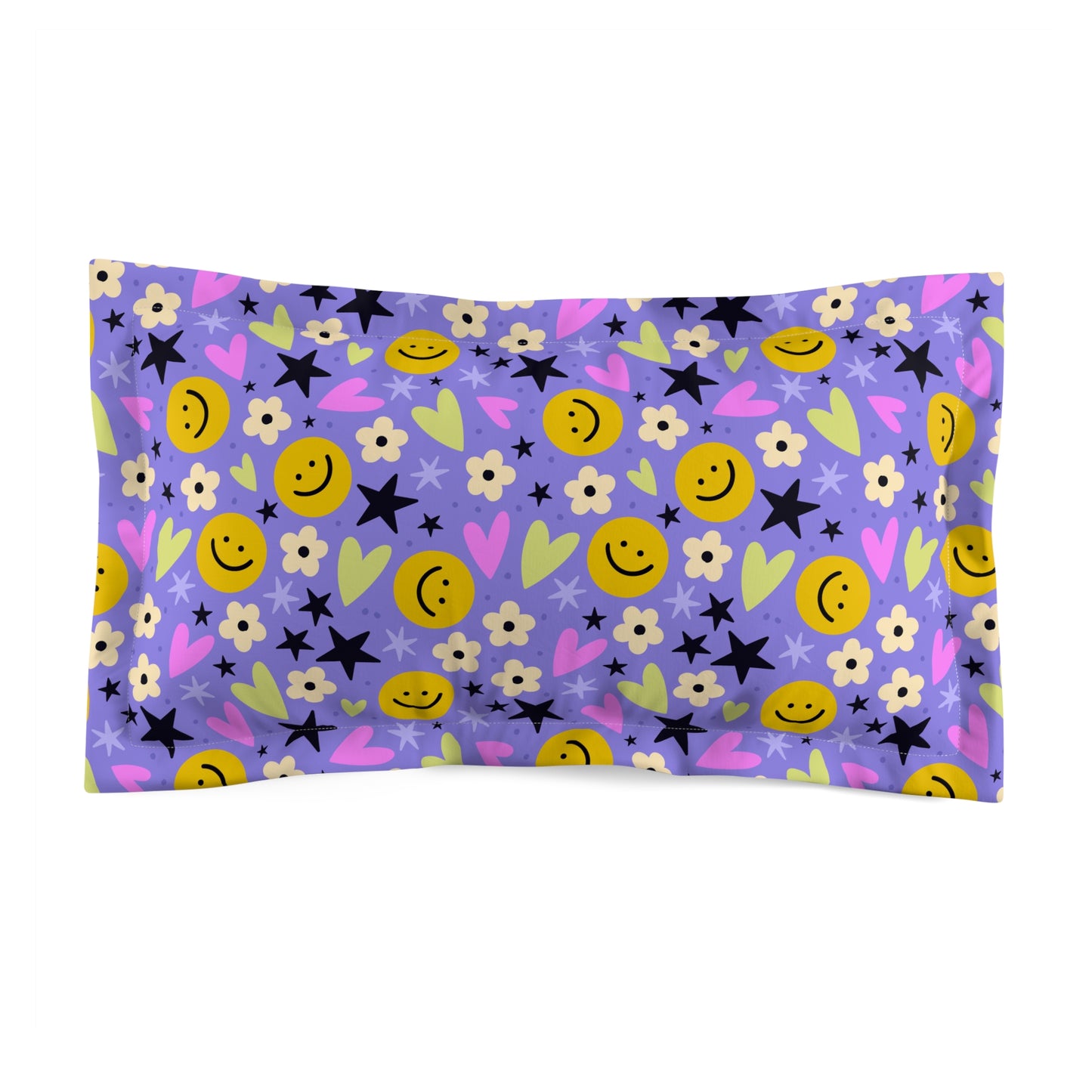 Happy Little Things Pillow Sham