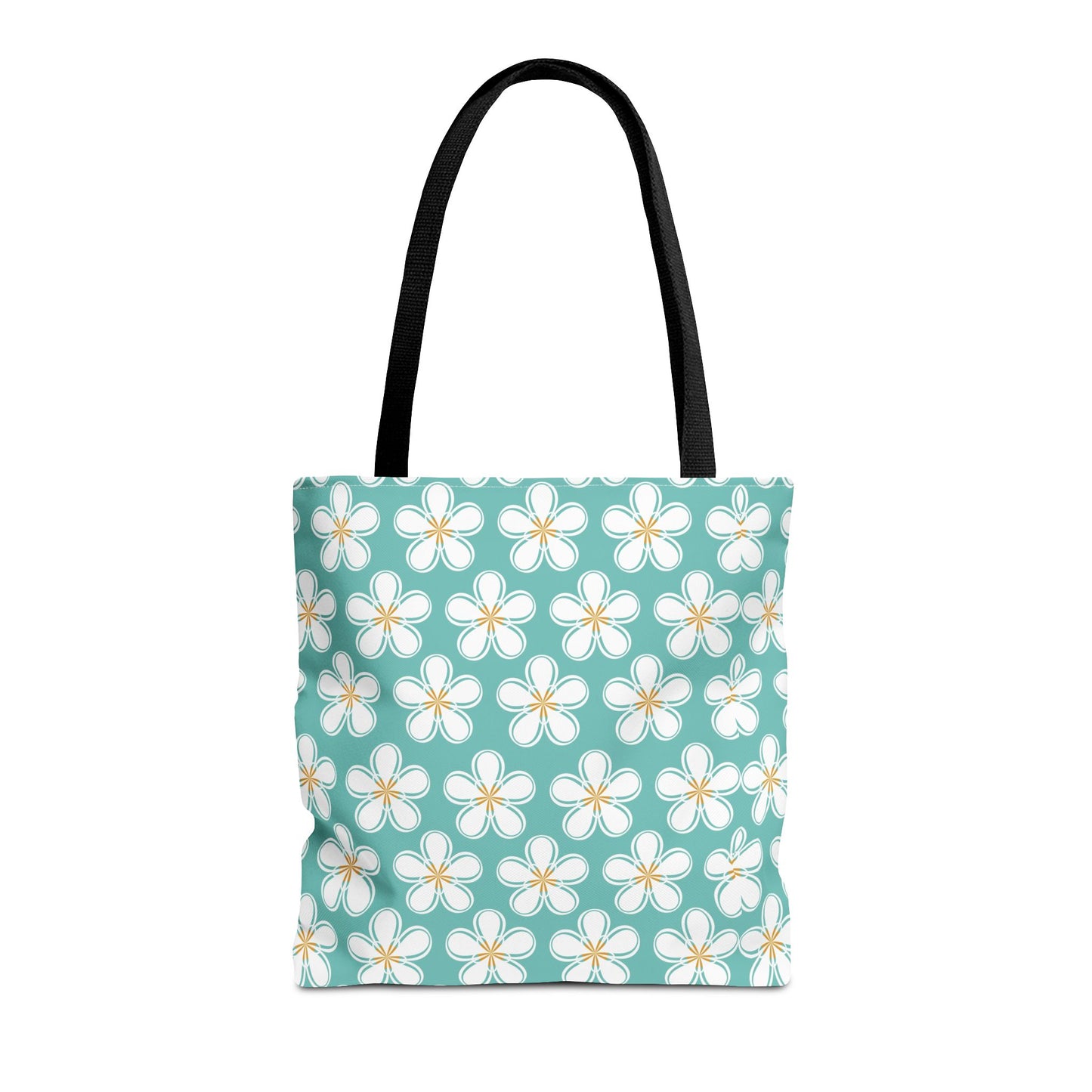 Tealberry Blooms Canvas Tote Bag