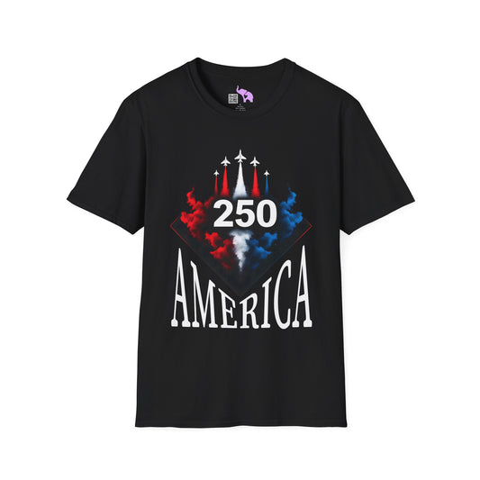 Fighter Jets 250 America Adult T-shirt