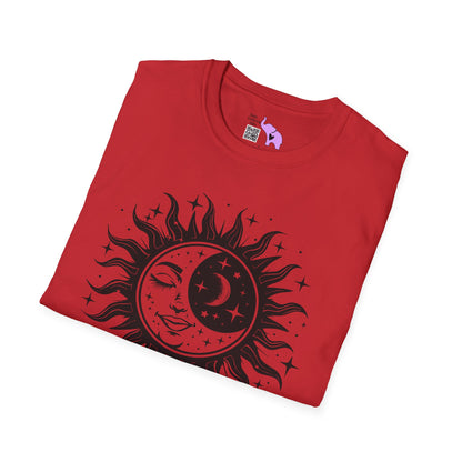 Celestial Sun/Moon Adult T-shirt