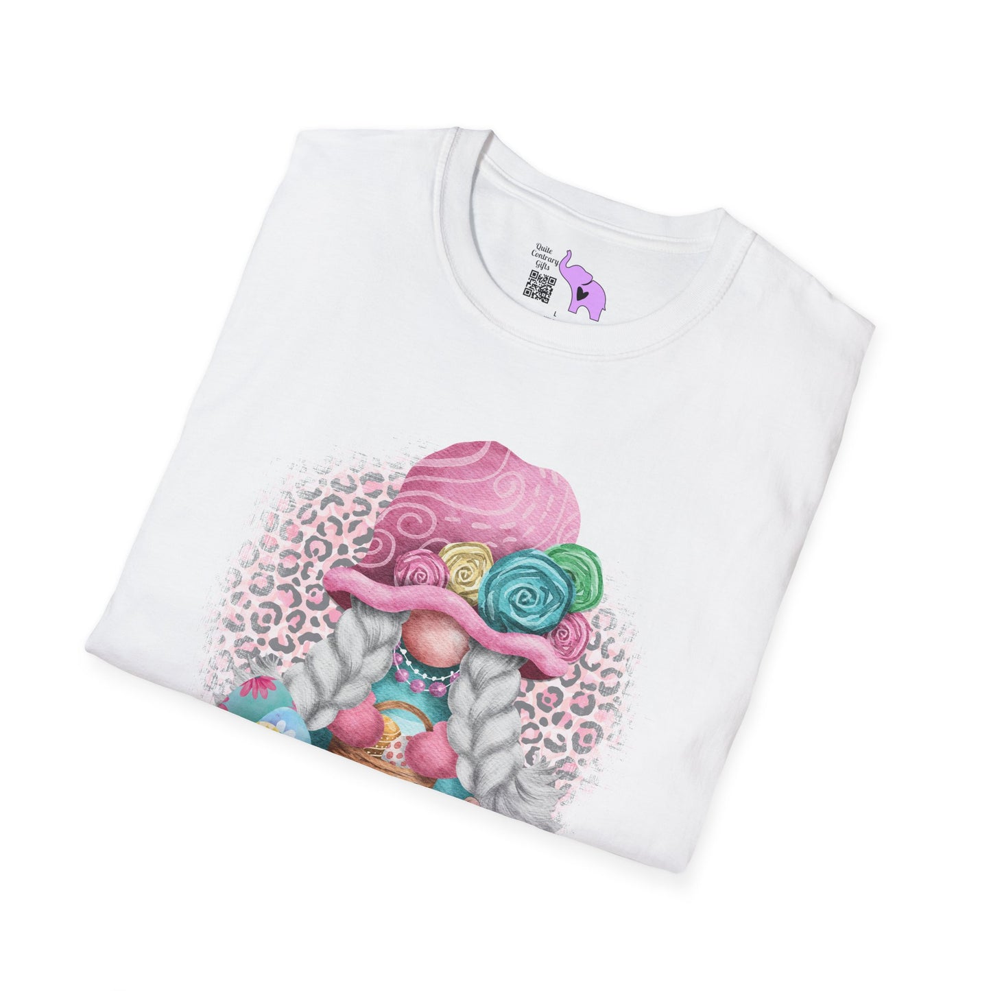 Happy Easter Gnome (2) Adult T-shirt