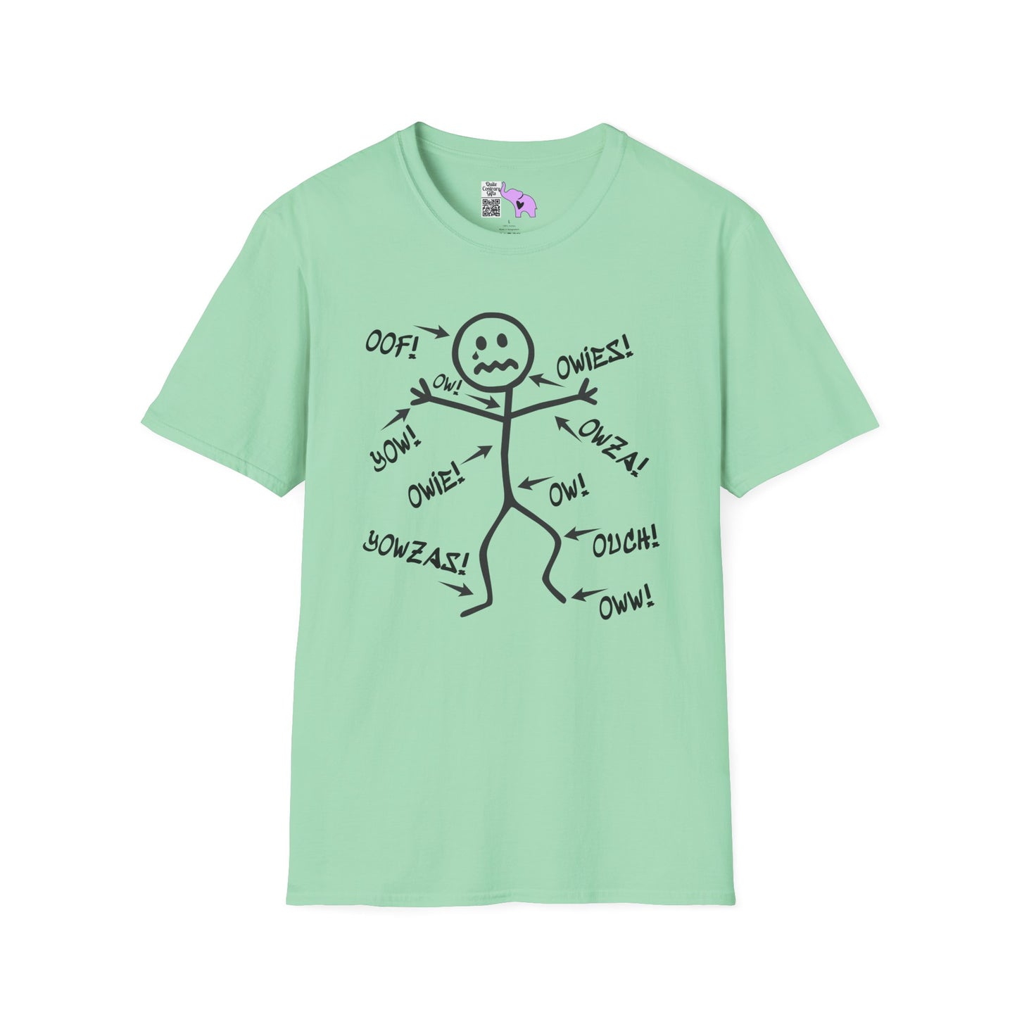 Ow! It All Hurts Adult T-shirt