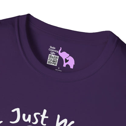 I Just Want To Be A Stay-At-Home Dog Mom Adult T-shirt