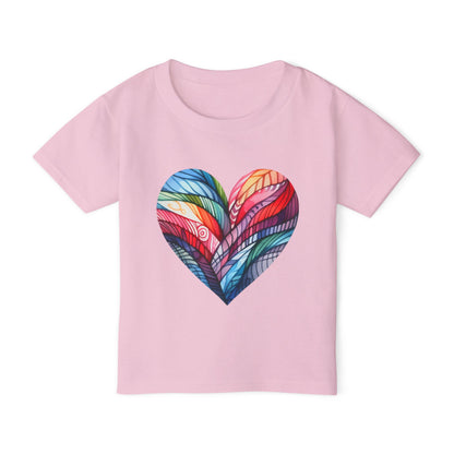 Heart of Many Colors Heavy Cotton™ Toddler T-shirt