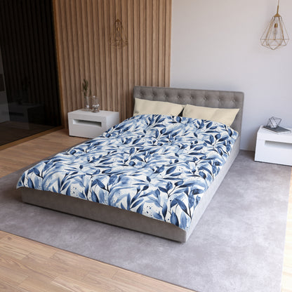 Blue Breeze Microfiber Duvet Cover