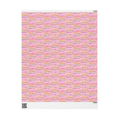 Wild Tropic Collage Wrapping Paper