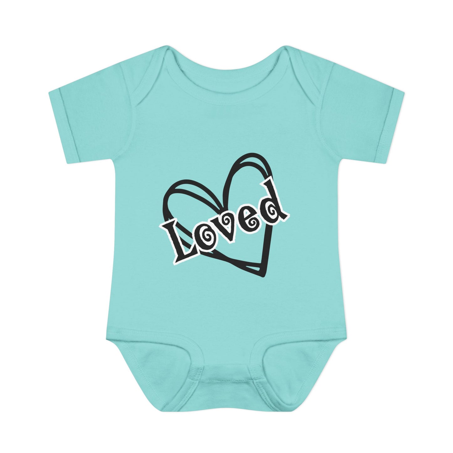 Loved Infant Baby Rib Bodysuit