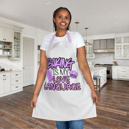 Baking Is My Love Language Apron