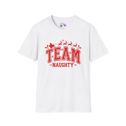 Team Naughty Adult T-shirt